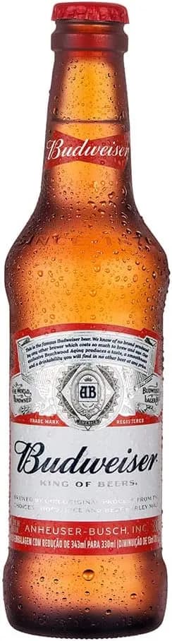 Cerveja Budweiser, American Lager, 330ml, Long Neck