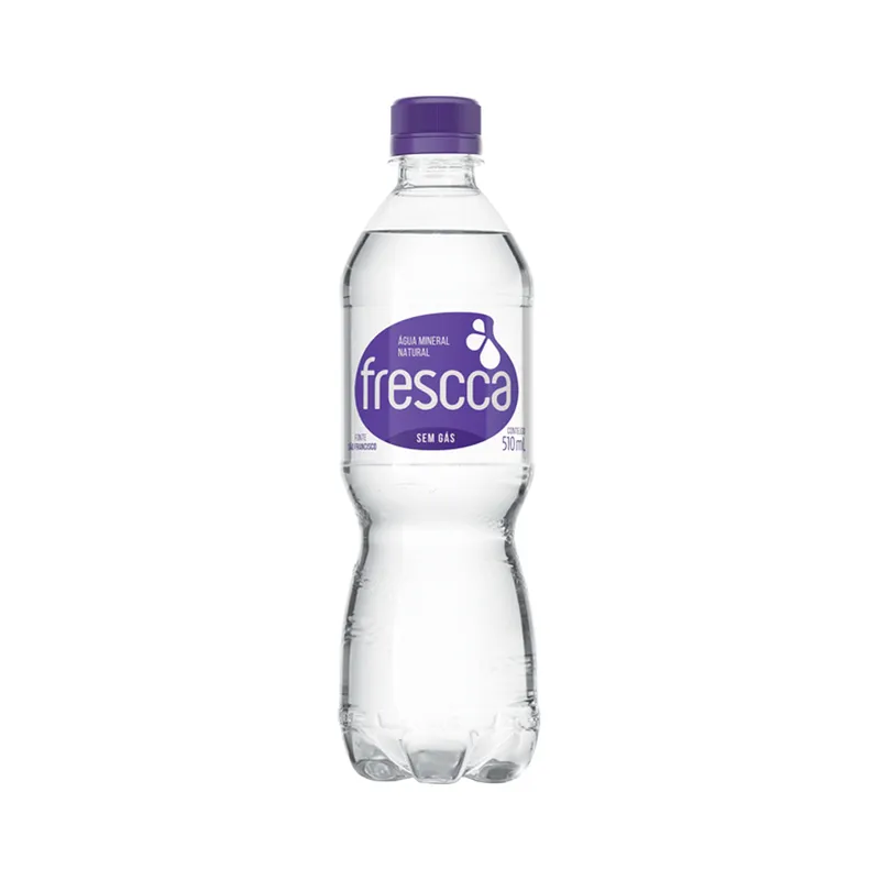 Água Mineral Natural sem Gás Frescca Garrafa 510ml