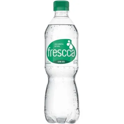Água Mineral Natural Frescca com gás Garrafa 510ml