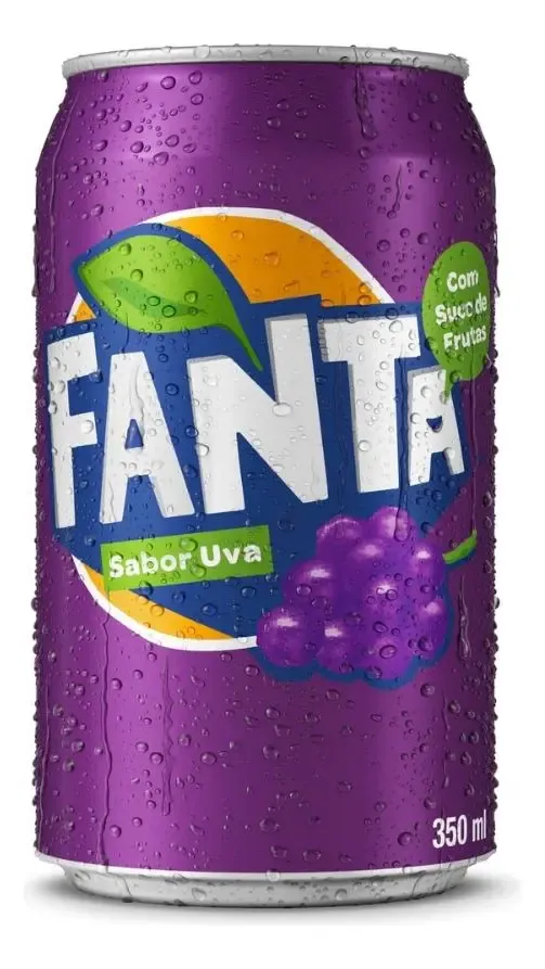 Refrigerante Uva Fanta Lata 350ml