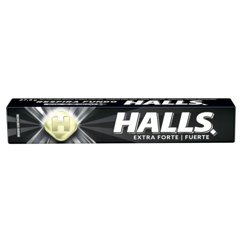 Bala Halls Extra Forte Mentol 28g