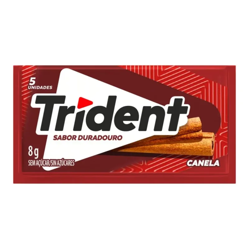 Chiclete Trident Canela 5un 8g