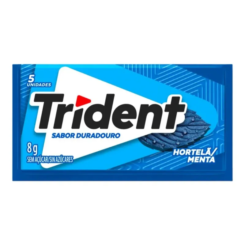 Chiclete Trident Hortelã 8g