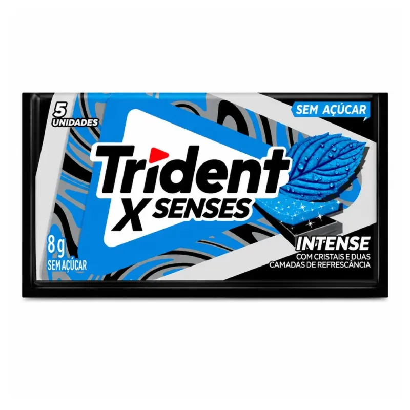 Chiclete Trident Xfresh Intense 8g 5u