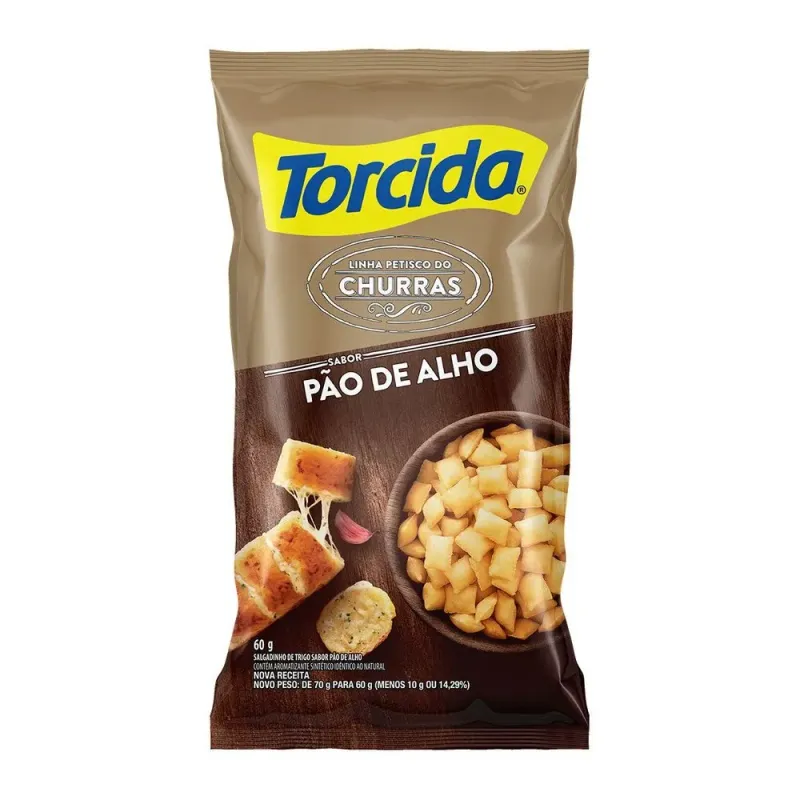 Salgadinho Torcida Pão de Alho 60g