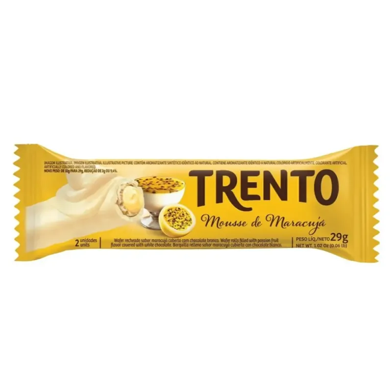 Chocolate Trento Mousse de Maracujá 29g 