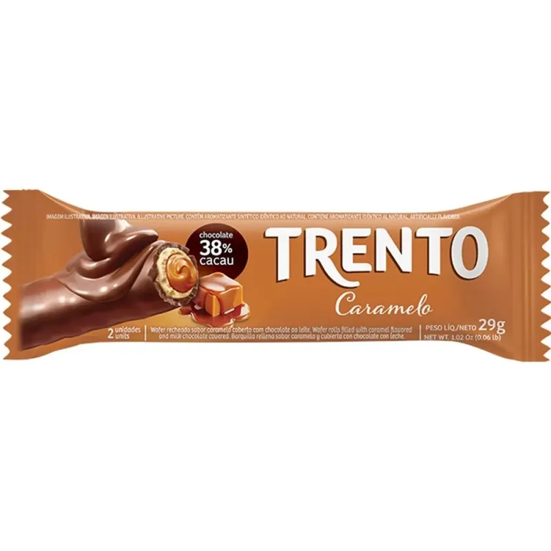 Chocolate Trento Caramelo 29g