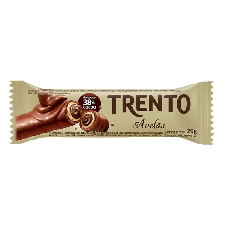 Chocolate Trento Avelã 29g