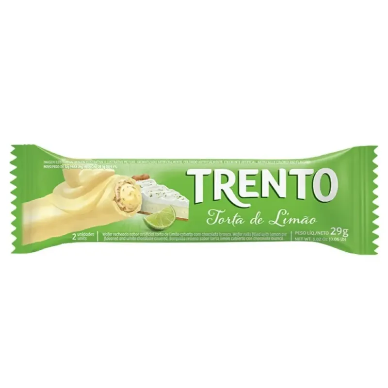 Chocolate branco recheado Trento Torta de Limão 29g