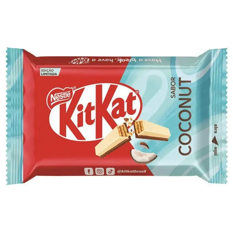 Chocolate Kit Kat Branco Coco 41,5g