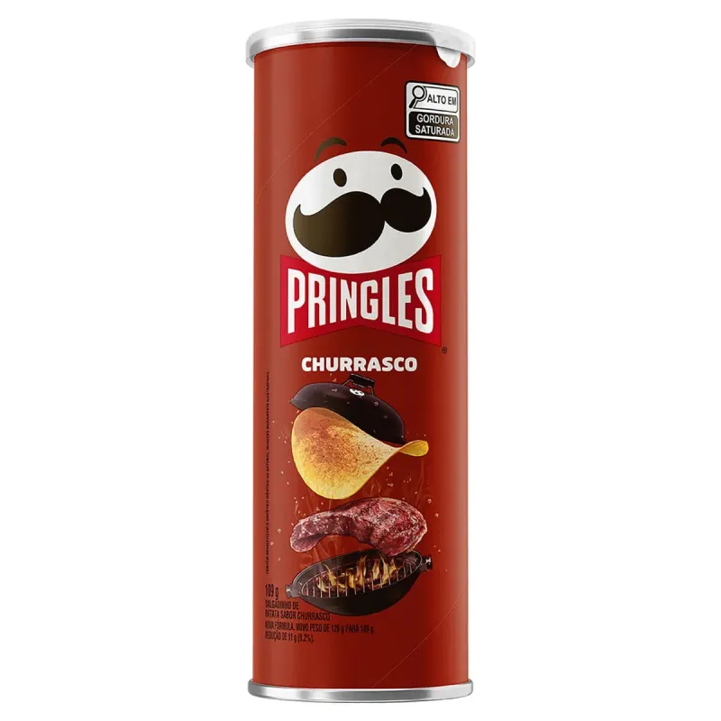 Batata Pringles Churrasco 109g