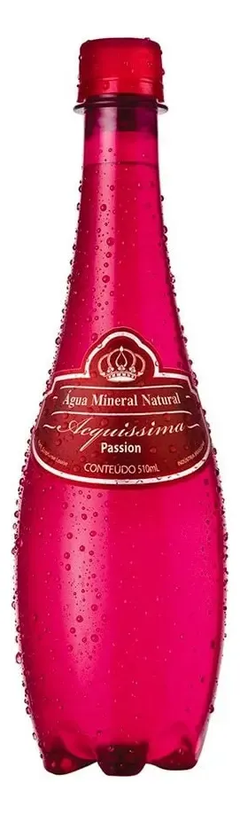 Água Mineral Natural Com Gás Acquíssima 510ml - Acquissima