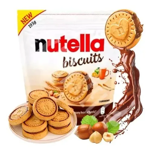 Nutella Biscuits Biscoito Wafer Creme de Avelã Ferrero 193g
