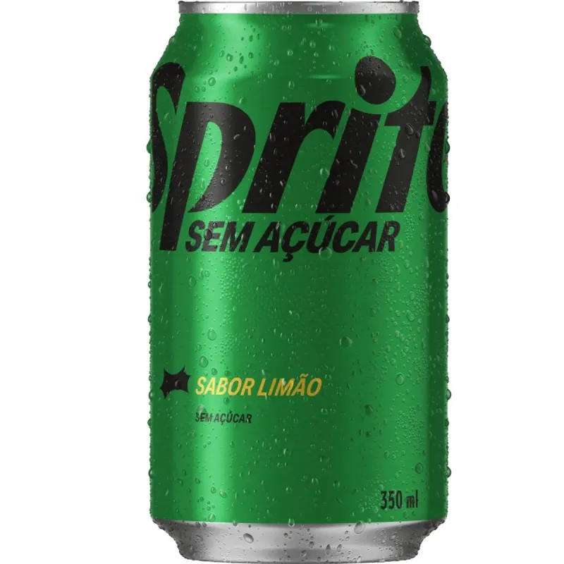 Refrigerante Sprite Zero Limão Lata 350ml
