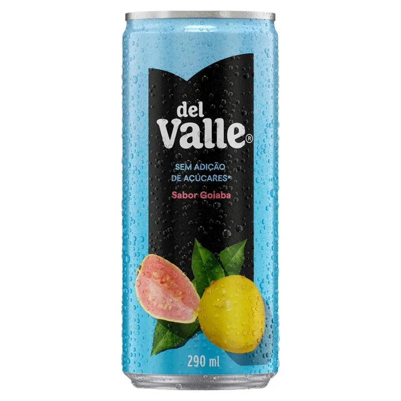 Suco Del Valle Néctar Goiaba 290ml S/ Açúcar