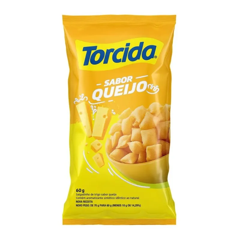 Salgadinho Torcida Sabor Queijo 60g