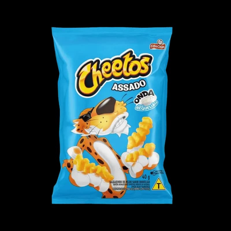 Salgadinho Cheetos Elma Chips Onda Requeijão 40g