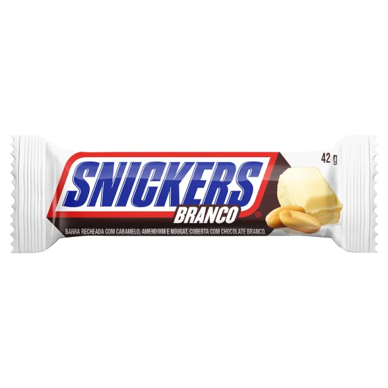 Chocolate Snikers Branco 42g