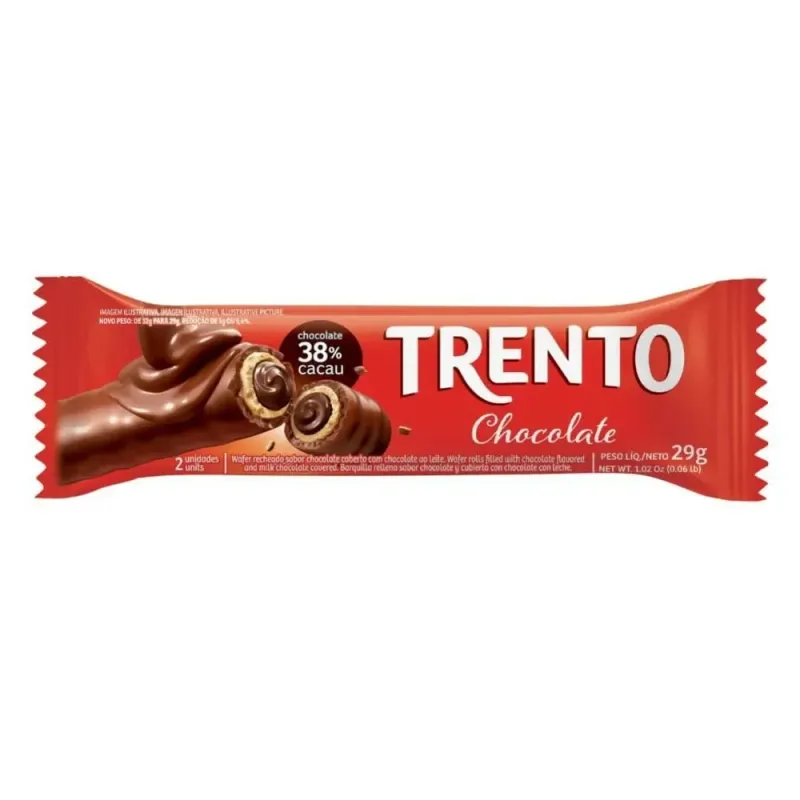 Chocolate Trento Ao Leite 29g